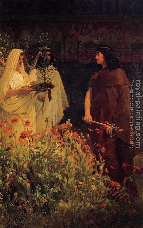 Sir Lawrence Alma-Tadema : Tarquinius Superbus